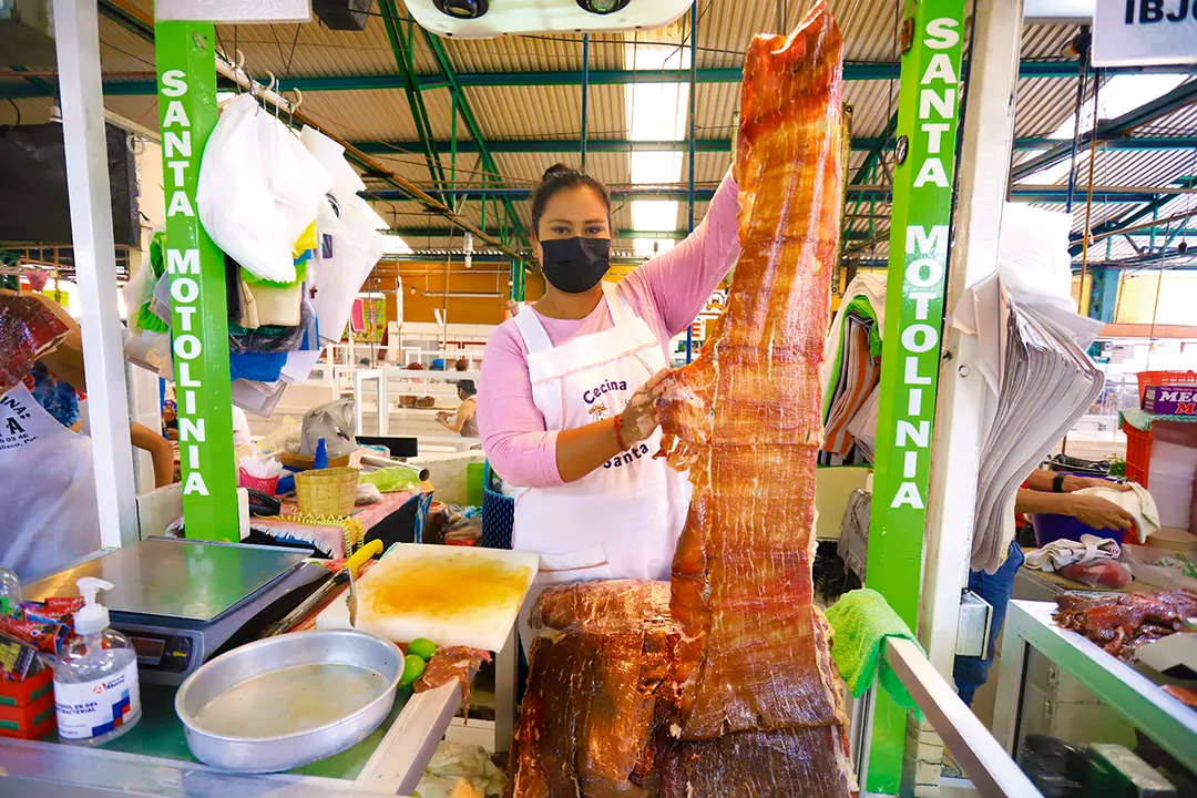 Mercado De Atlixco Cecina
