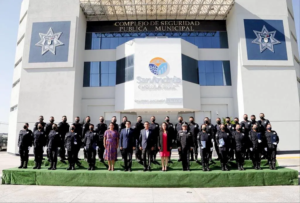 Nuevos Policias Municipales San Andres Cholula