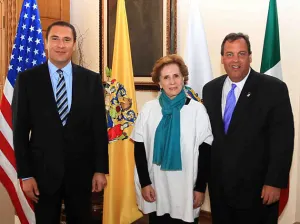 Moreno Valle recibe a su homólogo de Nueva Jersey, Chris Cristie