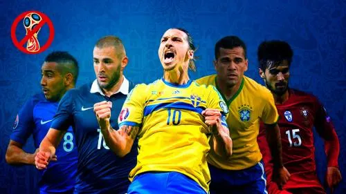 Las grandes ausencias del Mundial de Rusia