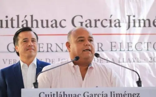 Periodista Marcos Miranda recibió amenazas por parte del gobierno de Cuitláhuac: esposa