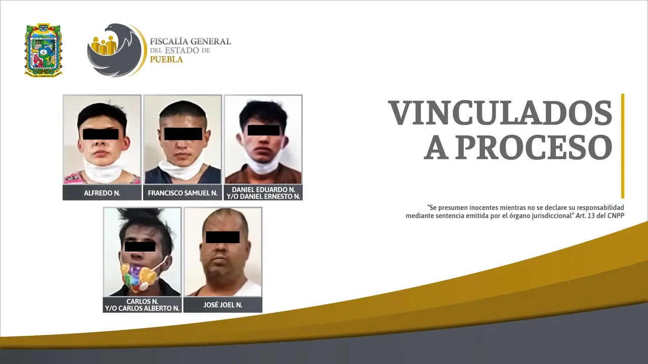 En prisión preventiva cinco hombres imputados por robo agravado