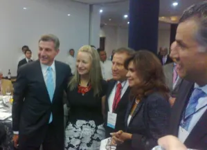 Enrique Agüera y Tony Gali se toman la primera foto juntos