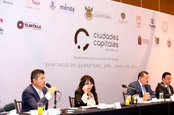 Participa Eduardo Rivera en la 1ª plenaria de la Asociación de Ciudades Capitales