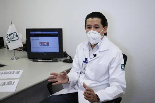 Con CHKT en Línea IMSS identifica y atiende oportunamente a personas con riesgo de padecer cáncer de