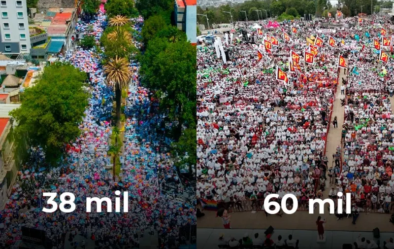 Así cerraron campaña los candidatos a la gubernatura de Puebla