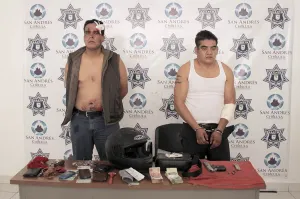 Capturan a supuestos culpables de robo a cuentahabiente en Tlaxcalancingo