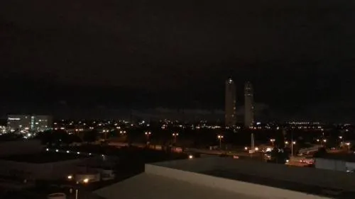 Así luce Mérida con el ‘apagón’ contra las altas tarifas eléctricas