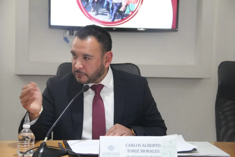 Carlos Alberto Toriz Morales,secretario del Trabajo