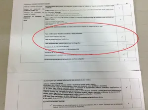 Notario avaló documentos académicos de Armando Guerrero