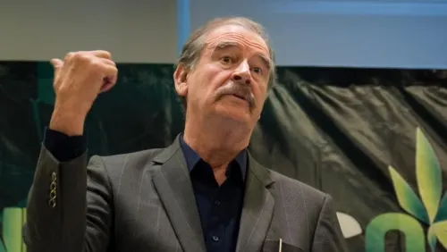Vicente Fox se asocia con compañía dedicada a productos de cannabis
