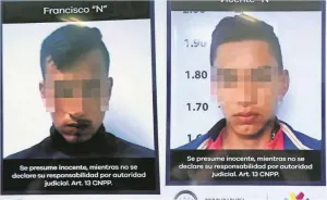 Consignan a penal a dos asesinos de cura