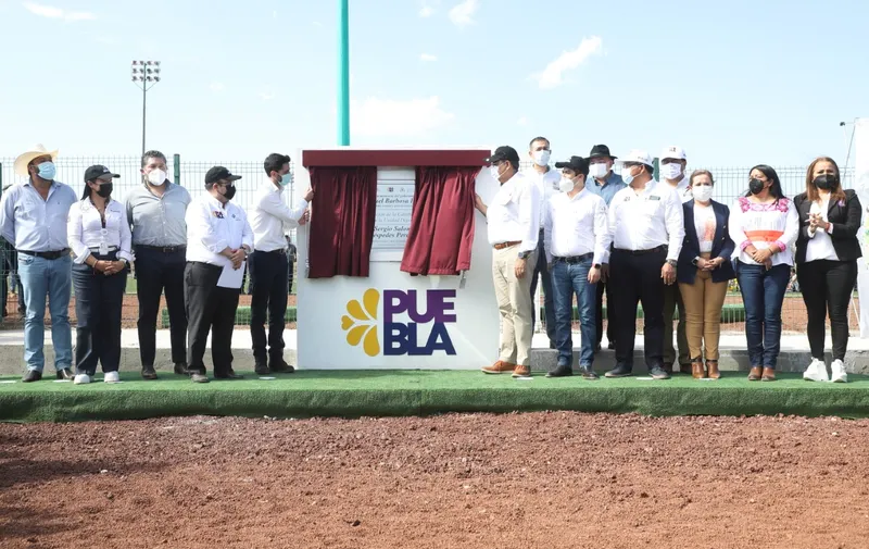 Gobierno de Puebla rehabilita Unidad deportiva de Chignahuapan