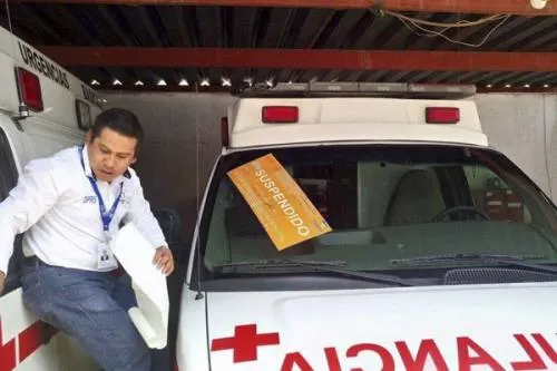 Dejan de operar ambulancias de Cruz Roja en Texmelucan
