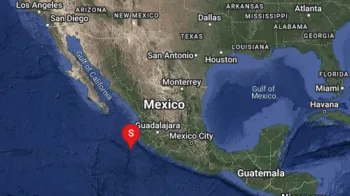 Se reporta sismo de magnitud preliminar 5.6 en Cihuatlán, Jalisco