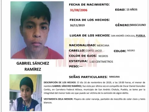 Desaparecen dos niños en carretera de Puebla