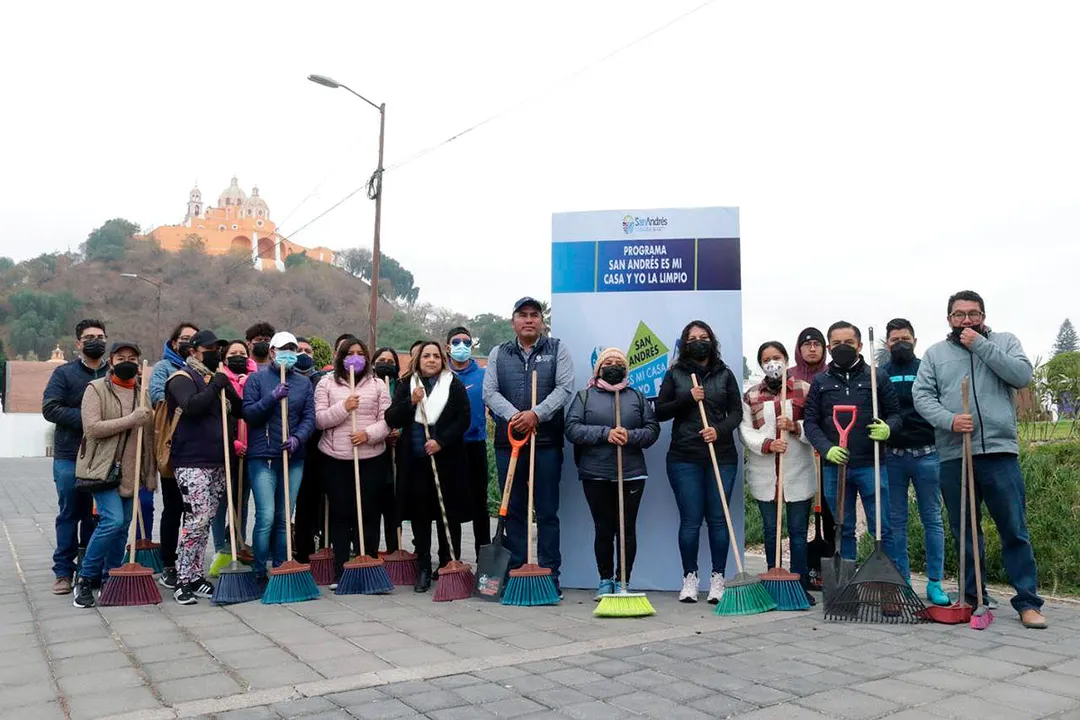 San Andres Cholula Jornada De Limpieza