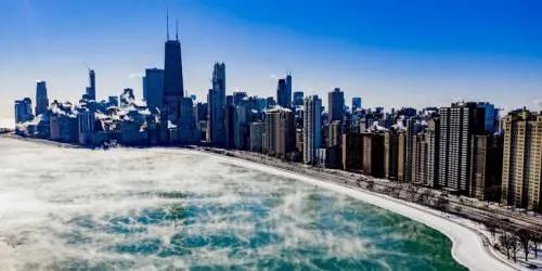 Imágenes impactantes de la ola de frío en EEUU