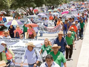 CNTE: si sigue la reforma, habrá sangre; el lunes debe haber clases: Nuño