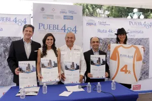 Presenta Comuna actividad Camina, Corre, Trota por Puebla 484