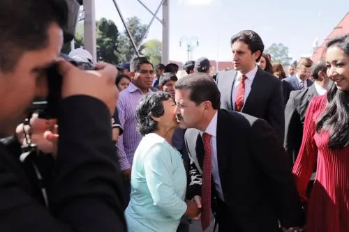 De la mano de ciudadanos, amigos y familiares,  Arriaga inicia actividades como edil de Cholula