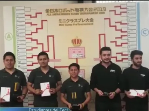 ¡Orgullo mexicano! Ganan oro y plata en torneo de robótica en Japón