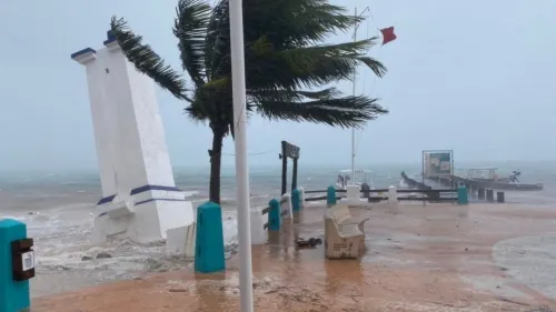 Saldo blanco en Quintana Roo y Yucatán tras paso de huracán ‘Delta’: Protección Civil