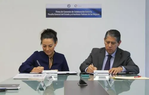 La FGE y el IPM firman convenio a favor de hijas e hijos de víctimas de violencia