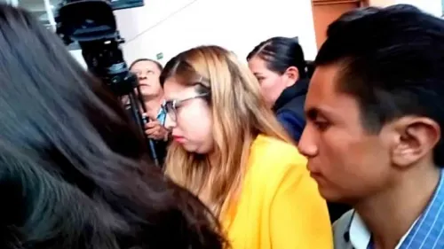Guarura de Rivera Vivanco agrede a reportera