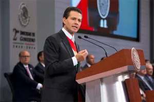 Peña Nieto emite mensaje por segundo informe de gobierno