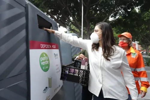 Puntos Verdes buscan mejorar la cultura del reciclaje