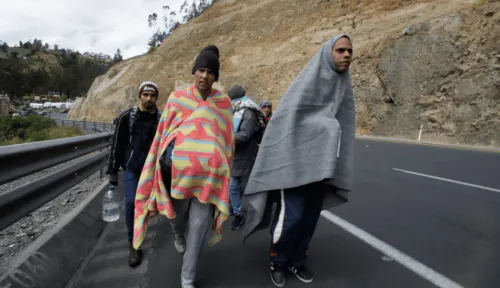 Páramo de Berlín, Colombia, un punto difícil para migrantes venezolanos