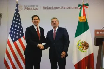 Marco Rubio reconoce cooperación histórica de México en lucha contra cárteles