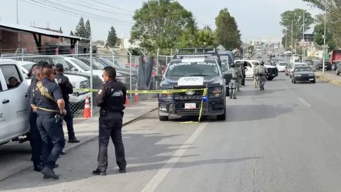 Ataque armado en lote de autos de Santa María Tonantzintla