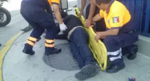 Atropellan a un motociclista en Teziutlán