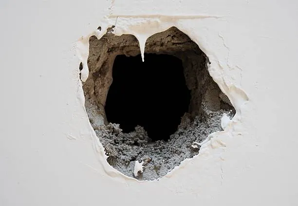 Agujero en la pared