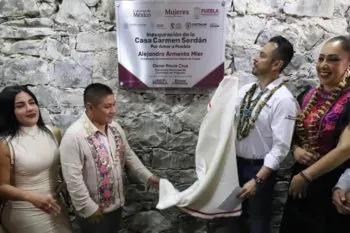 Se inaugura la onceava Casa Carmen Serdán en Cuetzalan