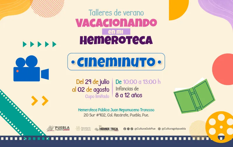 En Hemeroteca “Juan Nepomuceno Troncoso”, Cultura desarrollará talleres infantiles