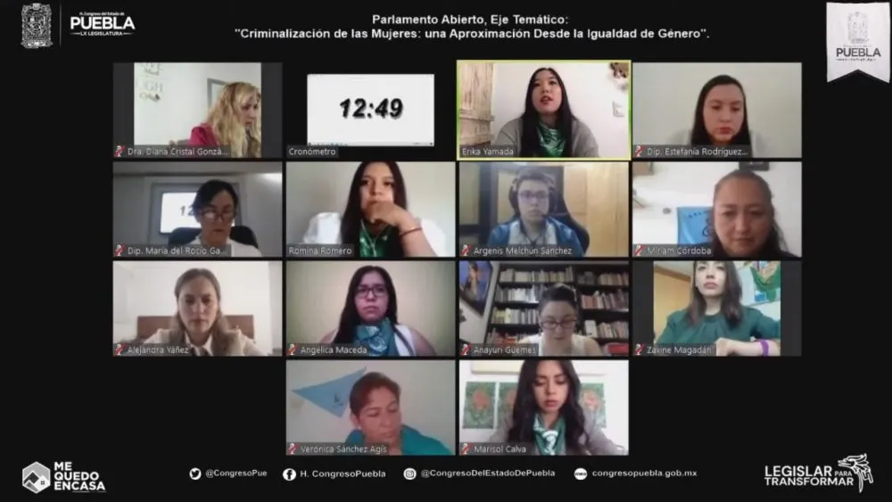 Realiza Congreso del Estado quinta mesa de Parlamento Abierto sobre Derechos Sexuales, Derechos Reproductivos y Aborto Legal