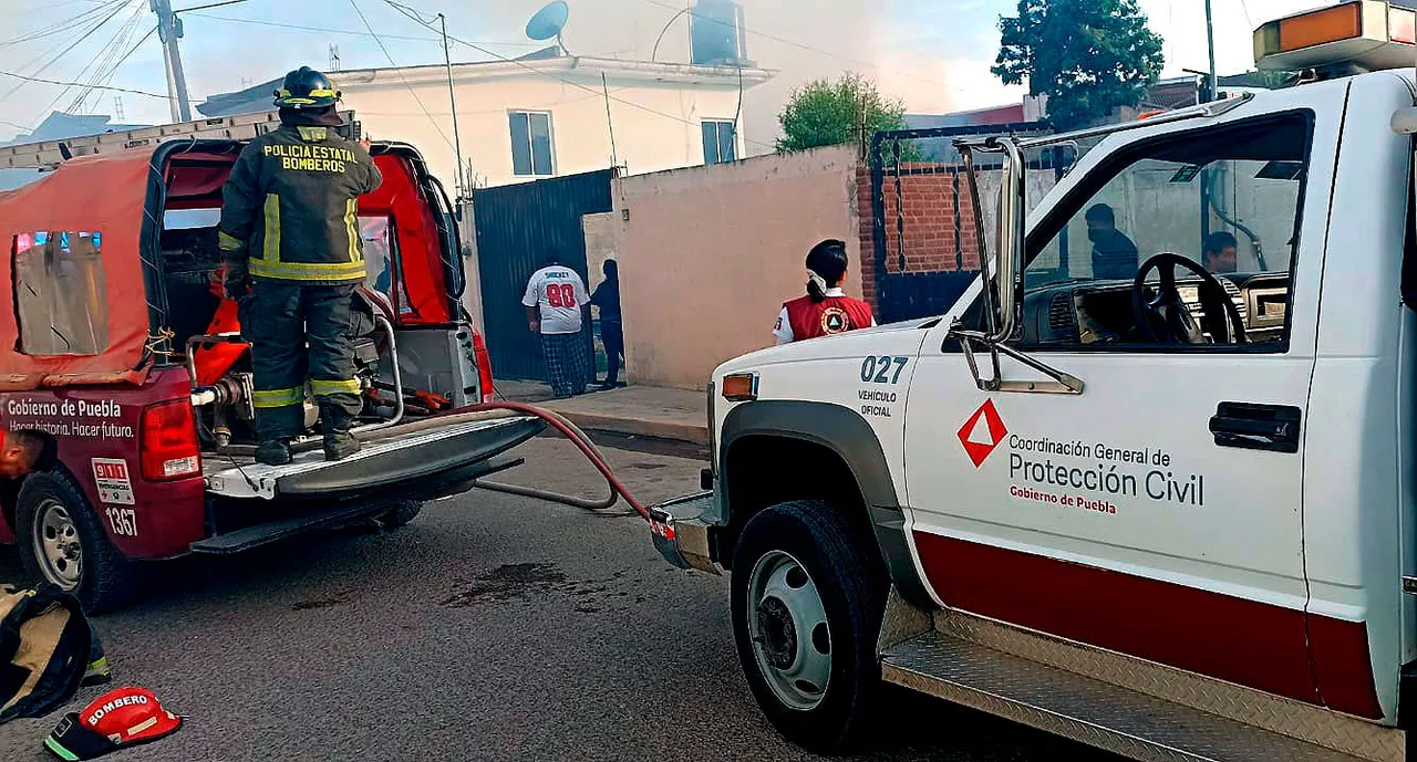 Incendio Colonia Santa Margarita