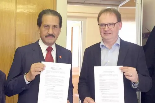 En Ginebra, AEO afianza la participación de investigadores de la BUAP