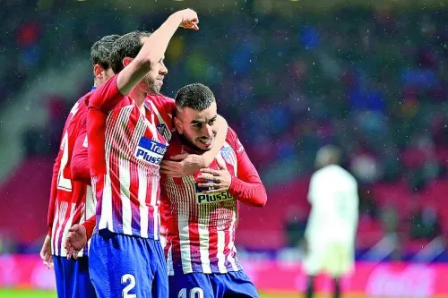 Atlético de Madrid derrota al Valencia; Barcelona en espera para ser campeón de España