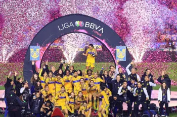 Tigres se corona por sexta ocasión en la Liga MX Femenil; 3-0 (global) sobre el América