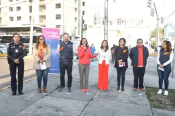 Liliana Ortiz encabeza jornada informativa y de sensibilización sobre violencia de género