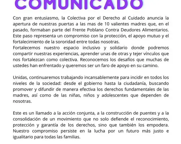 Colectivo por el Derecho al Cuidado