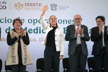 En Tecámac, Edomex, Sheinbaum encabeza inicio de operaciones en dos Clínicas de Medicina Familiar del ISSSTE
