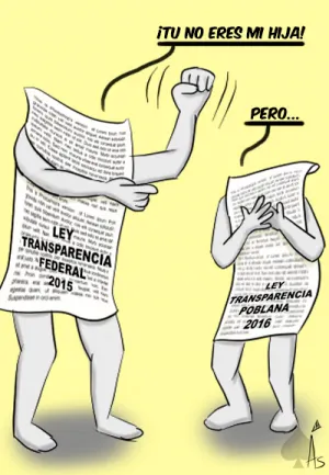 Quedará a deber la Ley de Transparencia de Puebla respecto a la federal