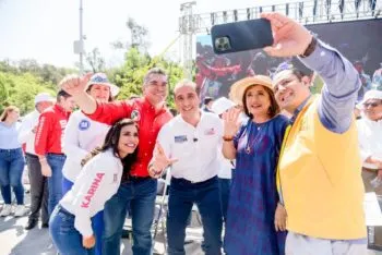 Se tocaron miles de corazones y por eso vamos a ganar: Mario Riestra, ante más de 38 mil personas