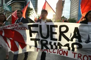 Lamenta Miguel Barbosa protagonismos en marchas contra Trump