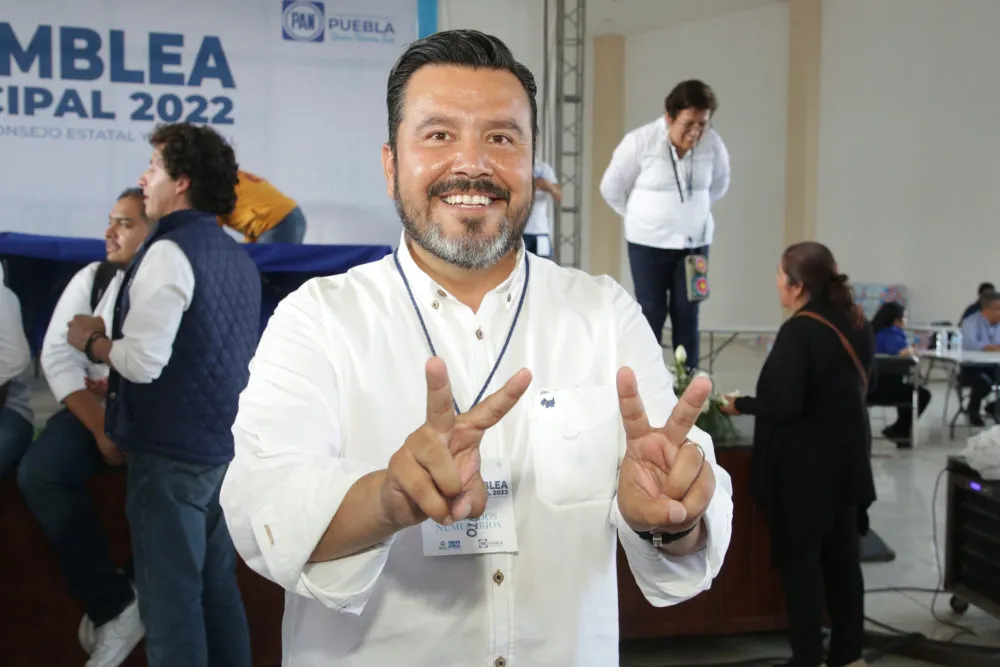 Reeligen a Zaldívar como presidente del PAN en la capital poblana